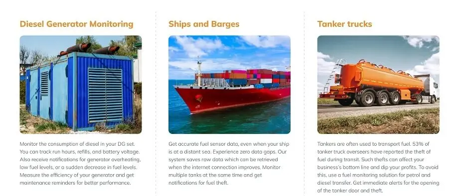 Fuel Management System in Kenya: The Best Vehicle Fuel Monitoring System use cases and applications in diesel generators, diesel generator fuel monitoring in Kenya, ships and tanker truck fuel monitoring