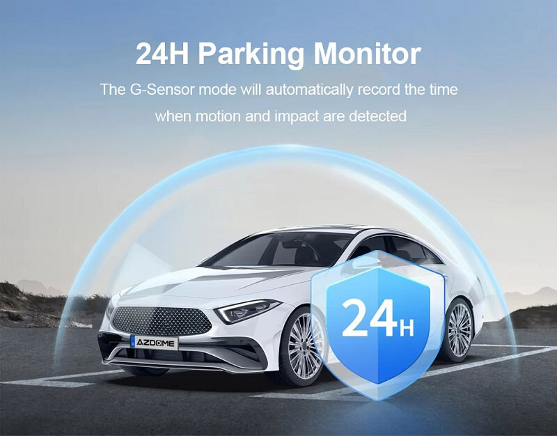 4G Dual Lens Dash Cam SIM Card GPS Radar 4MP Front Inside Ucon App in Kenya with 24 hours parking monitor in Kenya