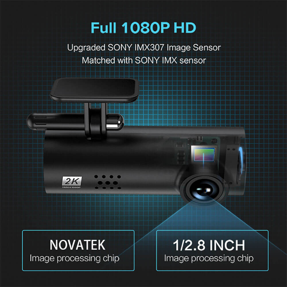 2K WiFi Car Dash Cam in Kenya WiFi AP Hotspot Phone App Full HD Night Vision Clear Full HD best WiFi dashboard camera in Nairobi Kenya SONY Car dash camera