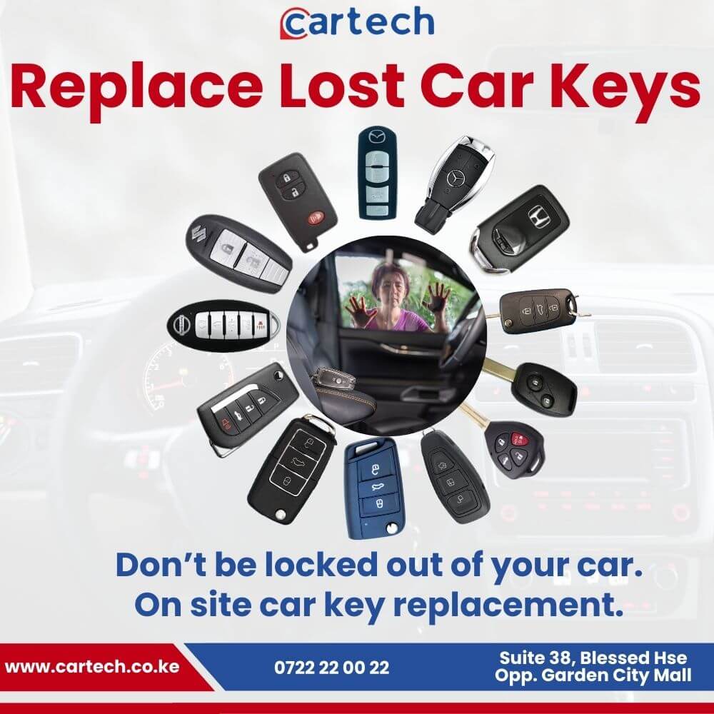 Car Key Service in Kenya: Car Key Duplication, Programming, Cutting, Replacement and Upgrade. replace car keys. All lost car keys in Kenya car key replacement. Mobile lost car key or misplaced car key replacement. On site service. Do not be locked out of your car in Nairobi.