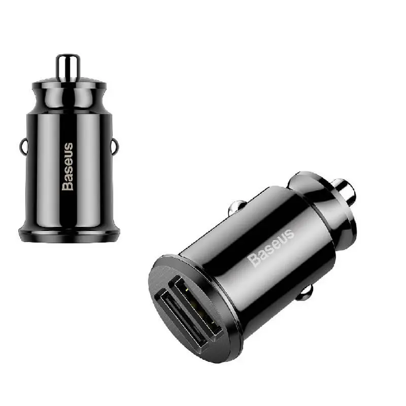 Baseus Mini Grain 3.1A Dual USB Car Charger Fast Charging in Kenya