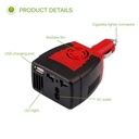 Car Inverter 150W DC to AC Power Converter Charger in Kenya
