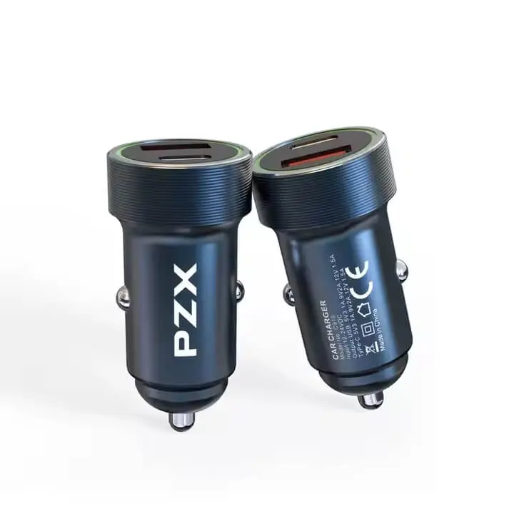 PZX 20W Fast Car Charger Dual USB Type C Adapter PD QC 5.0 C916 in Kenya 6.webp