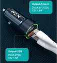 PZX 20W Fast Car Charger Dual USB Type C Adapter PD QC 5.0 C916 in Kenya power ratings