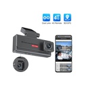 4G Dual Lens Dash Cam SIM Card GPS Radar 4MP Front Inside Ucon App in Kenya