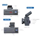 4G Dual Lens Dash Cam SIM Card GPS Radar 4MP Front Inside Ucon App in Kenya parts front and rear dash cam lens