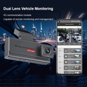 4G Dual Lens Dash Cam SIM Card GPS Radar 4MP Front Inside Ucon App in Kenya 4G dual lens dash price in Kenya