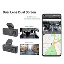 4G Dual Lens Dash Cam SIM Card GPS Radar 4MP Front Inside Ucon App in Kenya Dual lens screen dash cam with voice recording