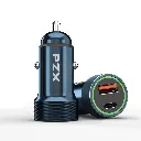 PZX 20W Fast Car Charger Dual USB Type C Adapter PD QC 5.0 C916